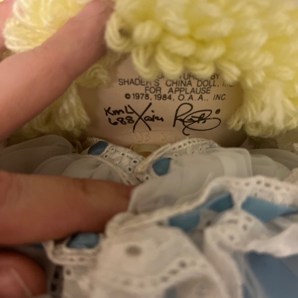 16” Vintage Limited Cabbage Patch Kids 1985 Porcelain Kellyn Marie #4882 W/ Tag - Picture 4 of 14